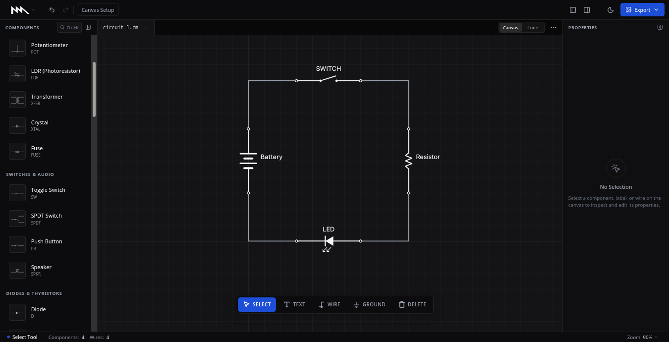 CircuitMarkdown Studio Interface
