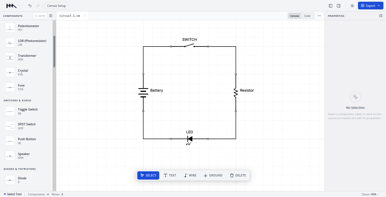 CircuitMarkdown Studio Interface